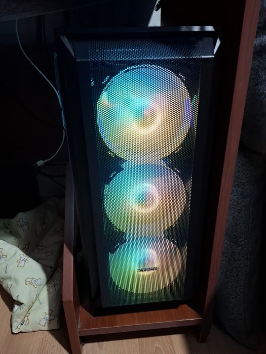 Игровой кейс + монитор 75гц acer готовый сборка таййор кейс