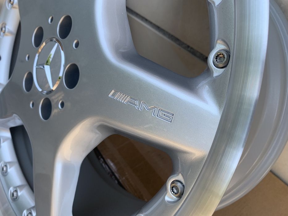 Оригинални джанти Mercedes AMG MONOBLOCK 19 Aero BBS Styling 3 OZ SL CL S класа C215 купе 5Х112 ретро разглобяеми ОЕМ джанти АМГ ббс двукомпонентни ОЗ