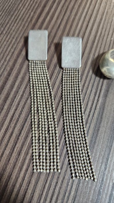 Серьги, пусеты серебро 925 пробы