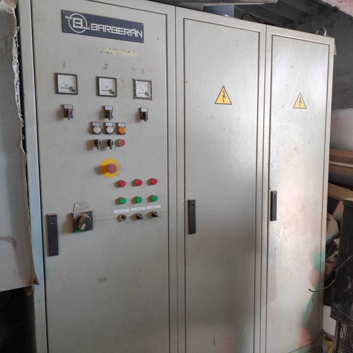 Uscător UV industrial tunel de uscare 33kw 3 Lampi Barberan