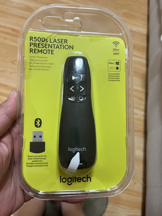 Безжичен презентер Logitech R500s