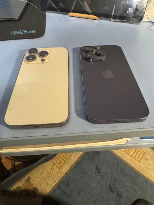 Iphone 14 pro 128 256 gold purple