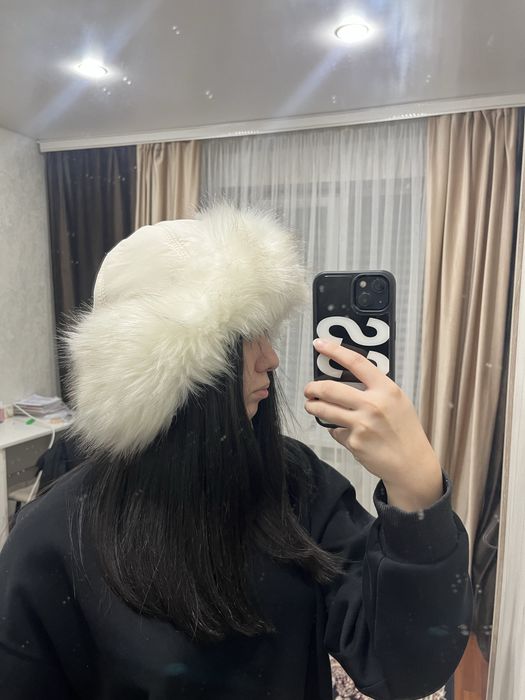 белая шапка ушанка