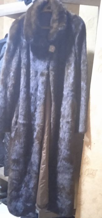 Натуральная норковая шуба