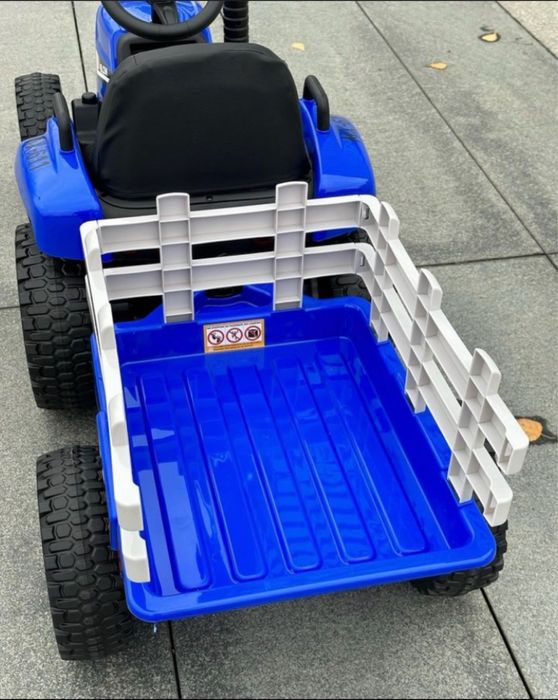 Балхаш синий трактор детский машина электромобиль