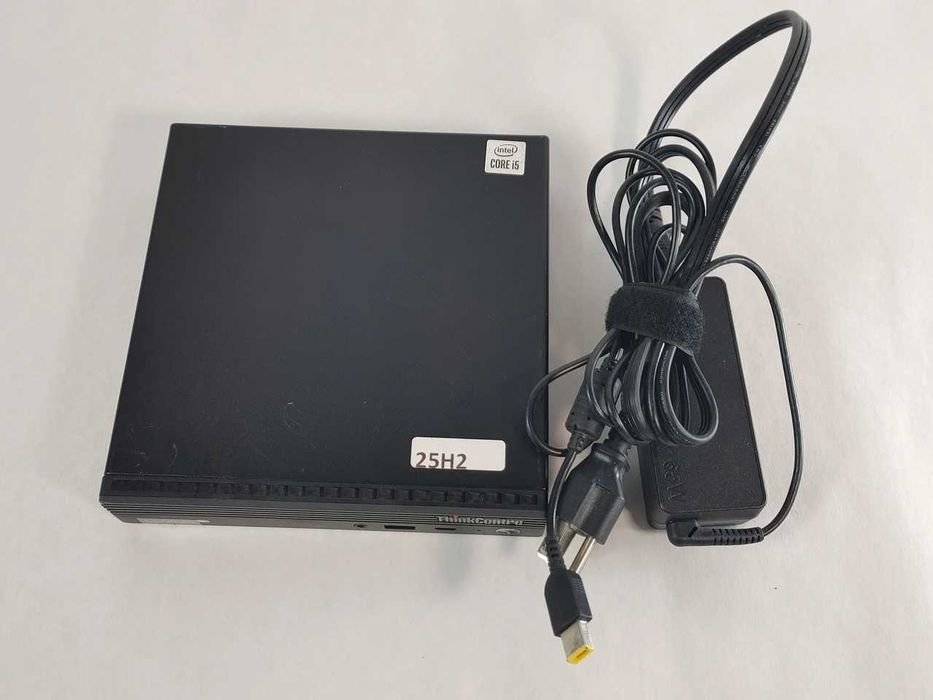 Mini PC: Lenovo ThinkCentre M70q Tiny , i5 10400t , 16 gb ram , ssd 256 gb