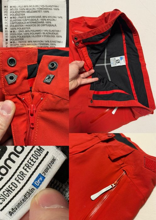Pantaloni SALOMON (S dama) 20k Ski Snowboard zapada iarna rab munte