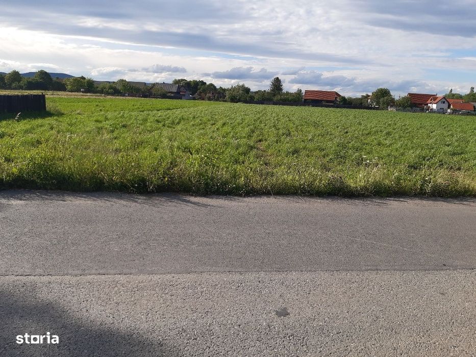 Teren intravilan construibil utilitati asfalt central Lunca Calnicului