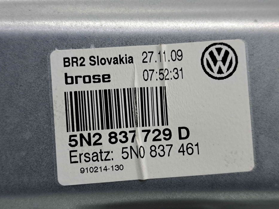 Macara electrica geam stanga fata Volkswagen Tiguan (5N) [Fabr 2007-20
