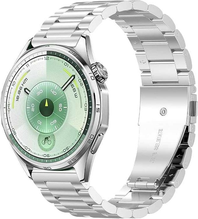 Метална Стоманена Верижка за часовник Huawei Watch GT6 GT5 GT4 GT3 GT2