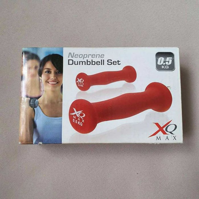 XQ Max Фитнес уред, Неопренови тежести, Гири, Дъмбели, 2 х 0.5кг.