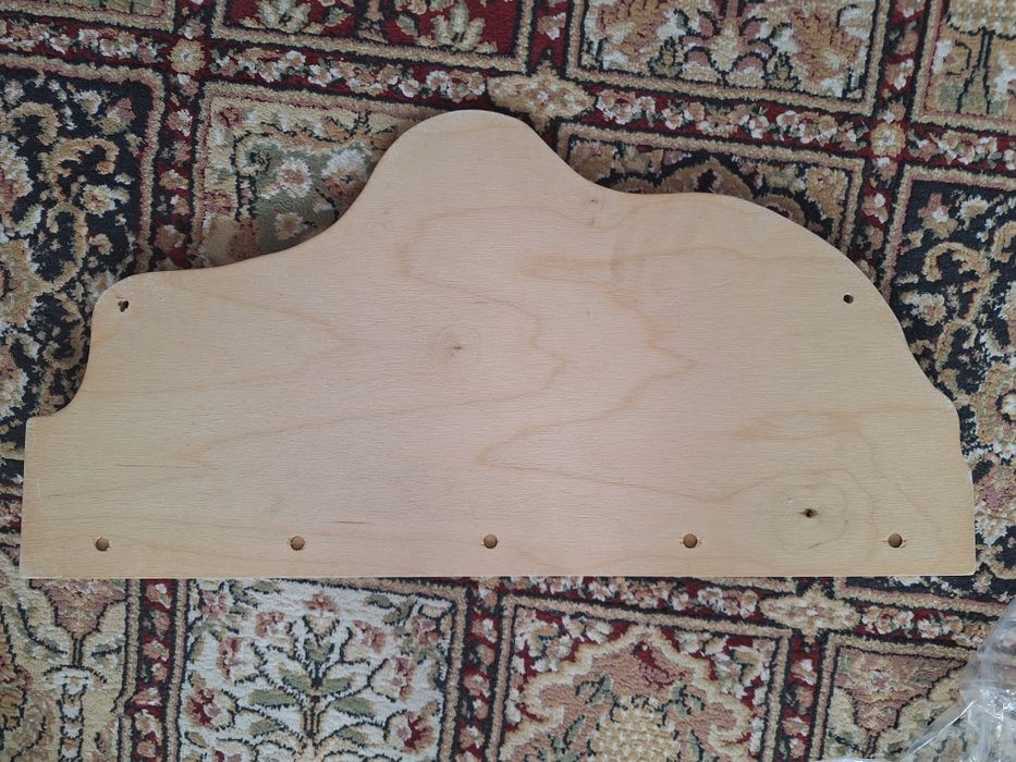 Cuier din lemn pentru copii, 58 cm lungime