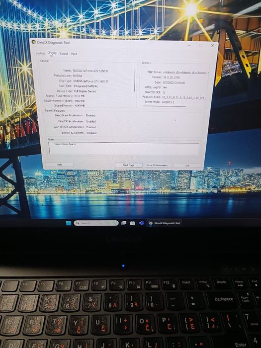 Notebook gametalar va dasturchilar uchun