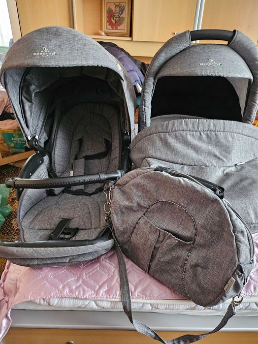 Бебешка количка 2в1 Bebetto Luca