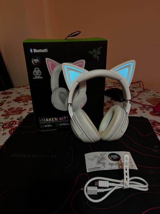 Razer Kraken Kitty V2 BT – White