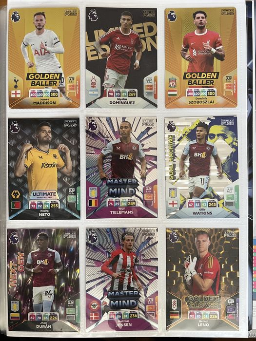 Topps Match Attax 2024/2025 Panini premier League Plus 23/24