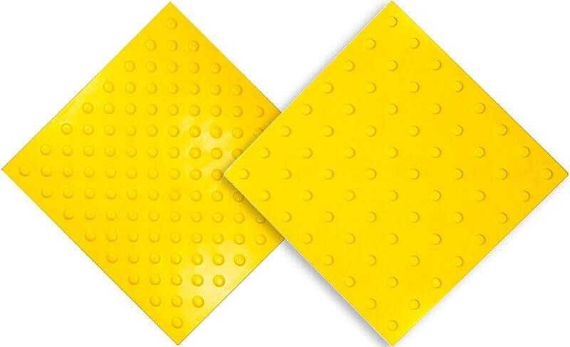 Тактильный плитки из ПВХ  taktilniy