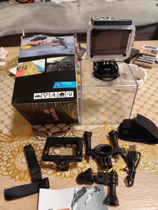 Спортна камера Full HD, 1080P H.264 HD DV, Водоустойчив