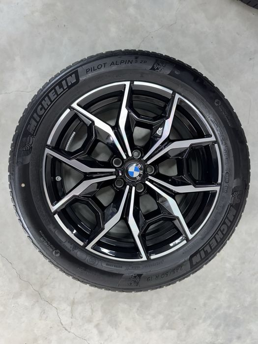 Jante Bmw X3 X4 R19 G01 G02 Originale 887M Iarna Michelin Stelute Runflat 2023