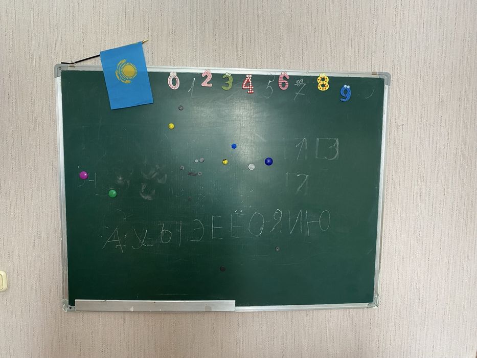 Доска школьная магнитно меловая