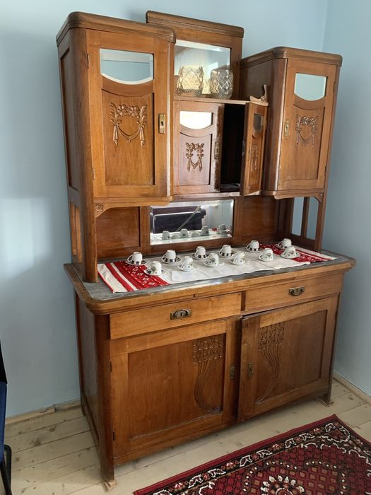 Mobila Art Deco cu blat marmura