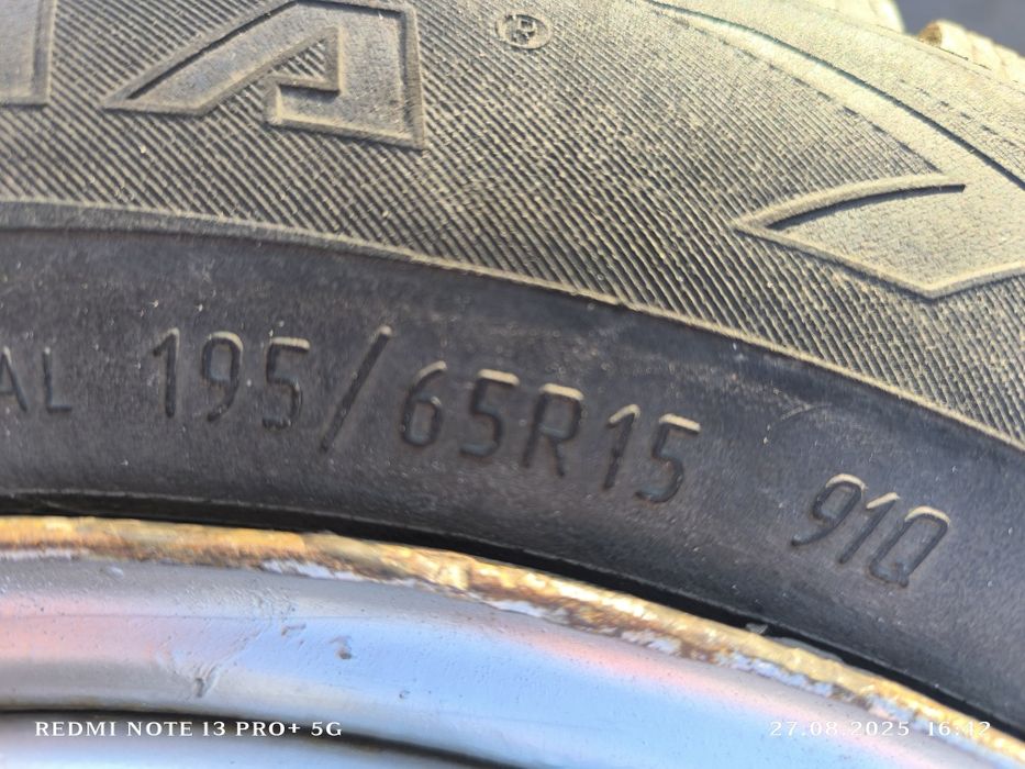 Шины зимние с дисками R15