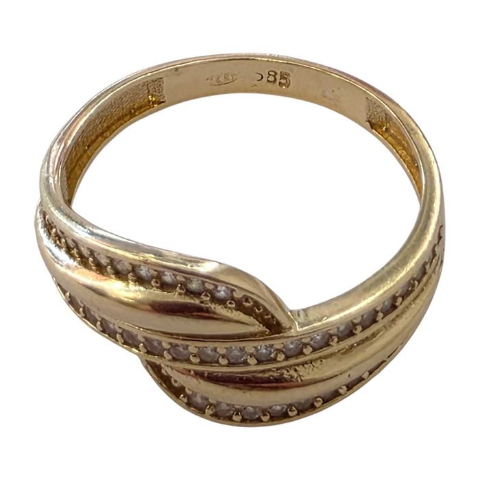 (AG35) Inel aur 14K  2.38gr   B35922  - Garantie 2 ani