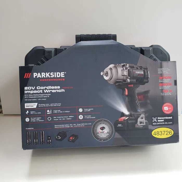 Гайковерт Parkside Performance - 1988 Nm - НОВ