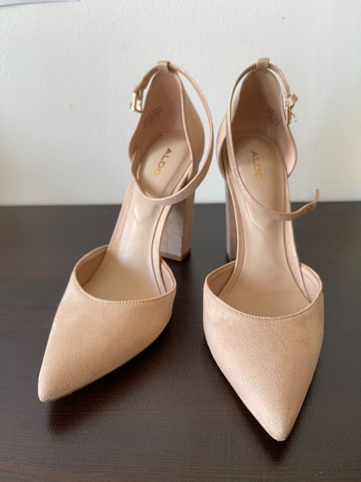 Pantofi toc 10,5cm, Nude, PIELE, Aldo