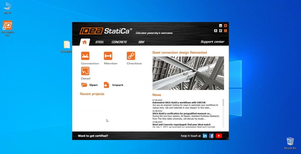 IDEA StatiCa Software&License