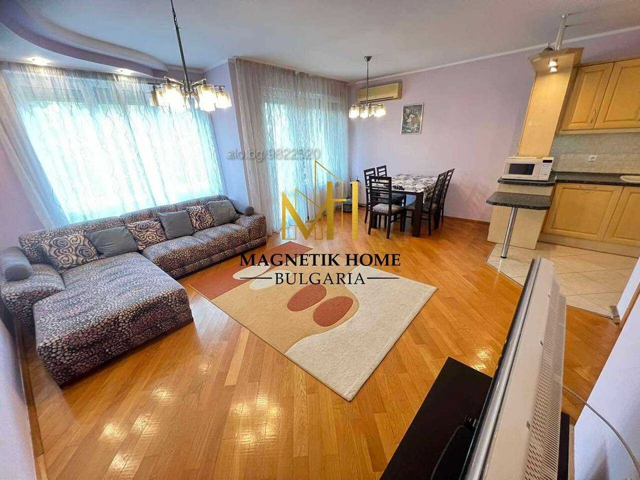 Страхотен тристаен апартамент с ПАРНО до 3-та Поликлиника