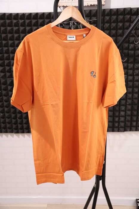 Tricou bărbați !Solid, portocaliu, mărime XXL, nou cu etichetă