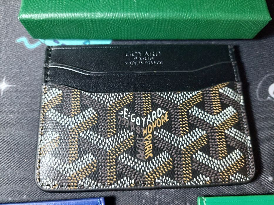 Goyard portofel card holder full box