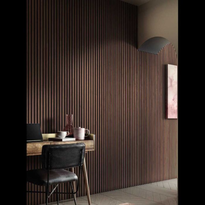 Стенен декоративен панел – светло/тъмно кафяв, тъмно сив