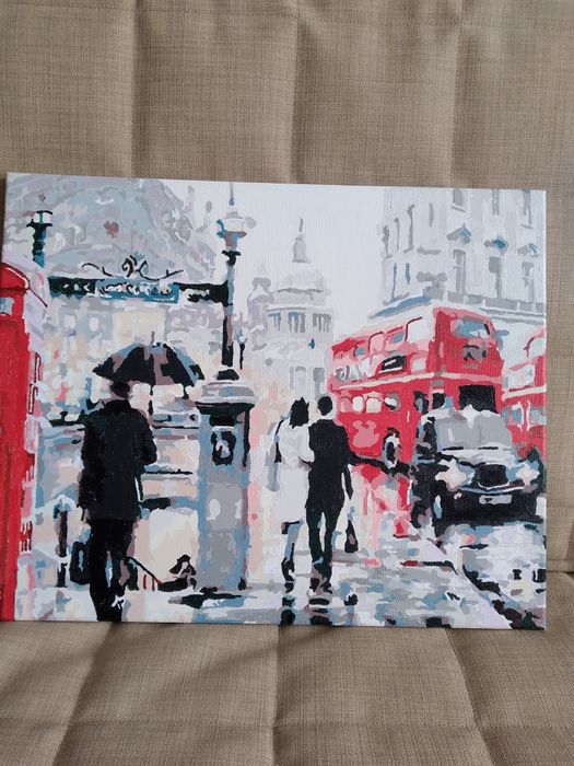 Готовые картины (рисование по номерам).