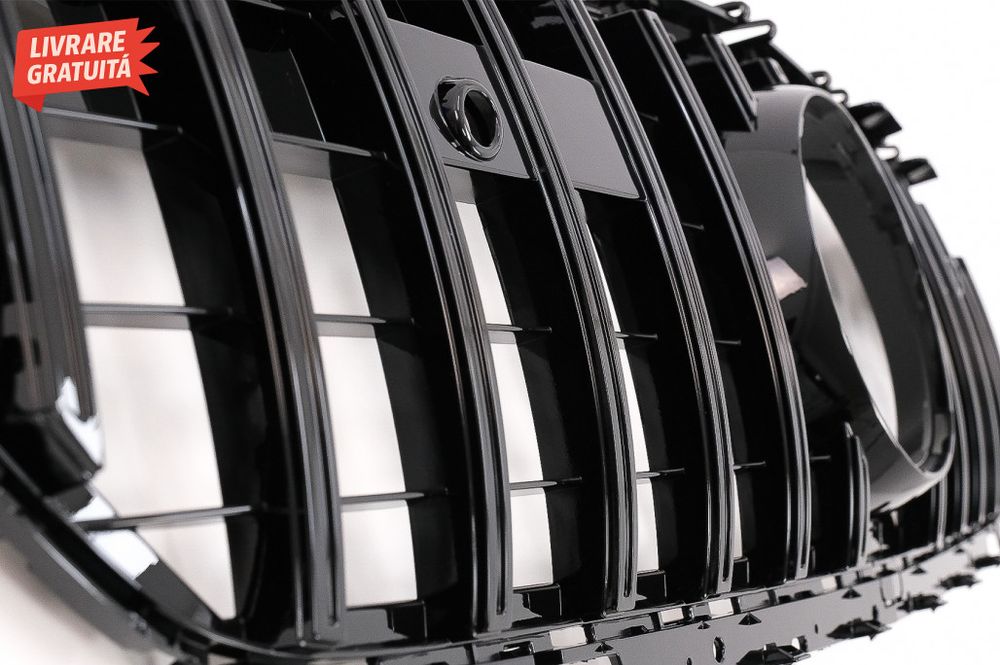 Grila Centrala Mercedes CLS-Class C257 (2018+) GTR Design Negru Lucios