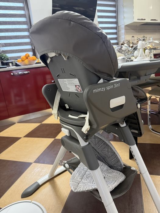 Scaun pentru bebelusi joie mimzy spin 3 in 1