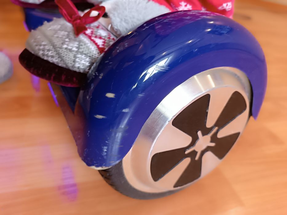 Гироскутер синий