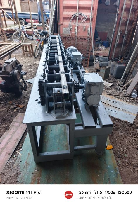 Профил станок 5 га 4 размерда қалинлиги 2 лик листан ишлаб чиқаради