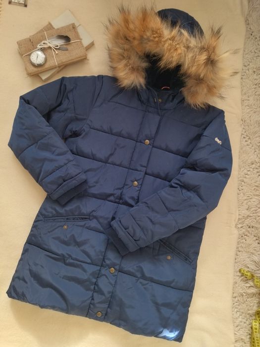 Geaca puf/ geaca groasa / blana naturală / xs/s