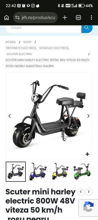Mini Moped Electric JRH / Harley / 2000km