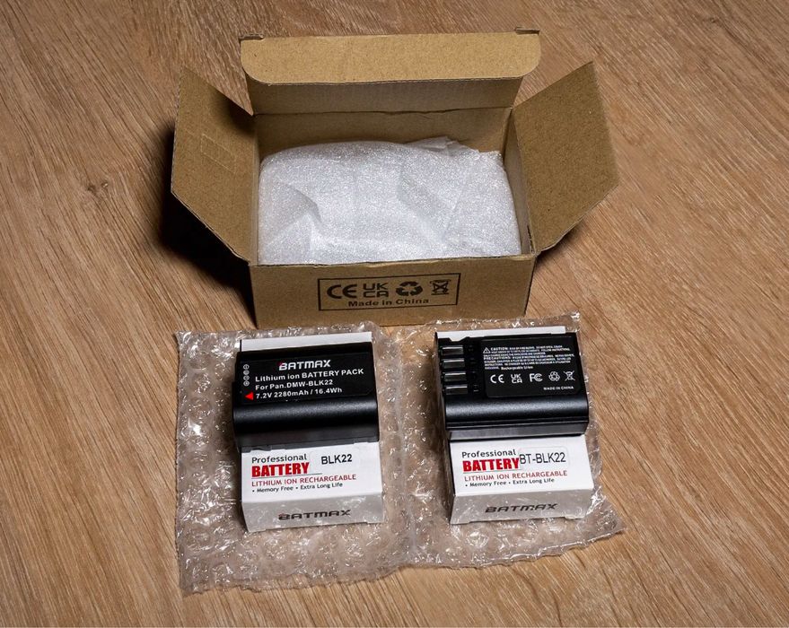 Batareyka Lumix Panasonic DMW-BLK22 | Аккумулятор Lumix S5 S5 II GH6