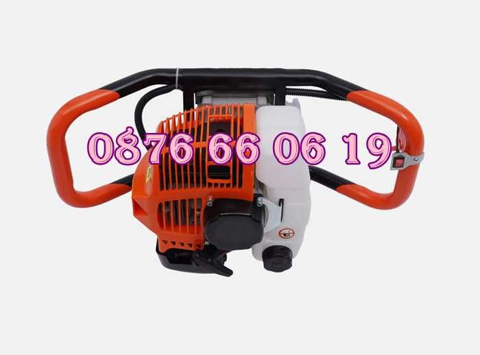 Бензинов свредел 72 куб., моторен свредел 72 куб, свредла