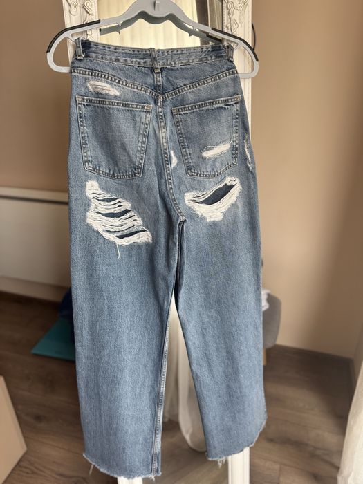 Сини дънки с  Zara denim