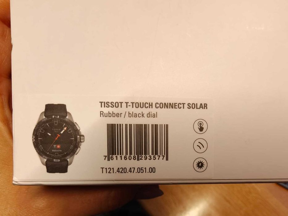Ceas Tissot Sport Connect T-Touch Connect Solar 47.5mm
