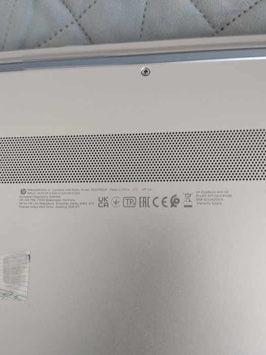 HP business EliteBook 840 G8 i5 Gen 11, 16GB RAM, SSD 256 GB