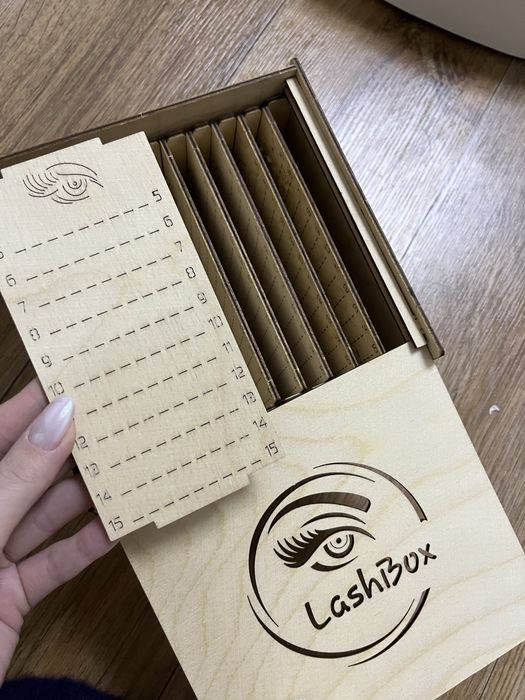 Лэшбокс деревянный продам