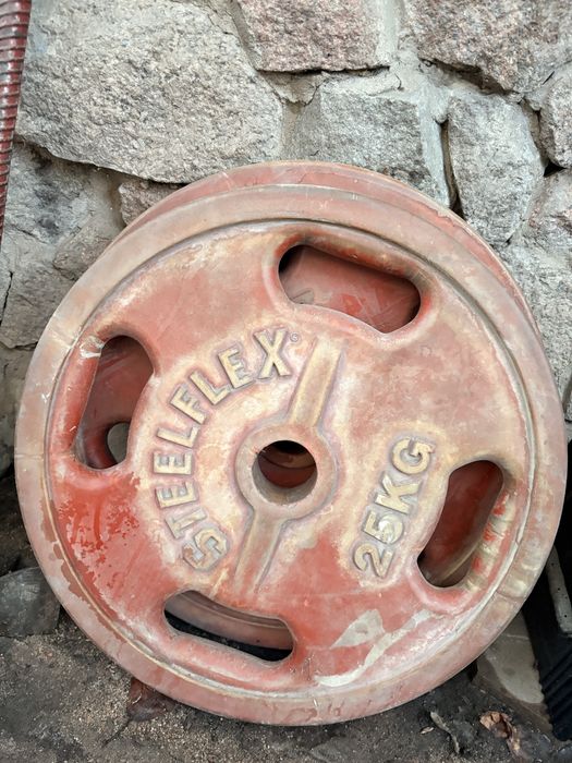 Блины на штангу 25кг 2шт