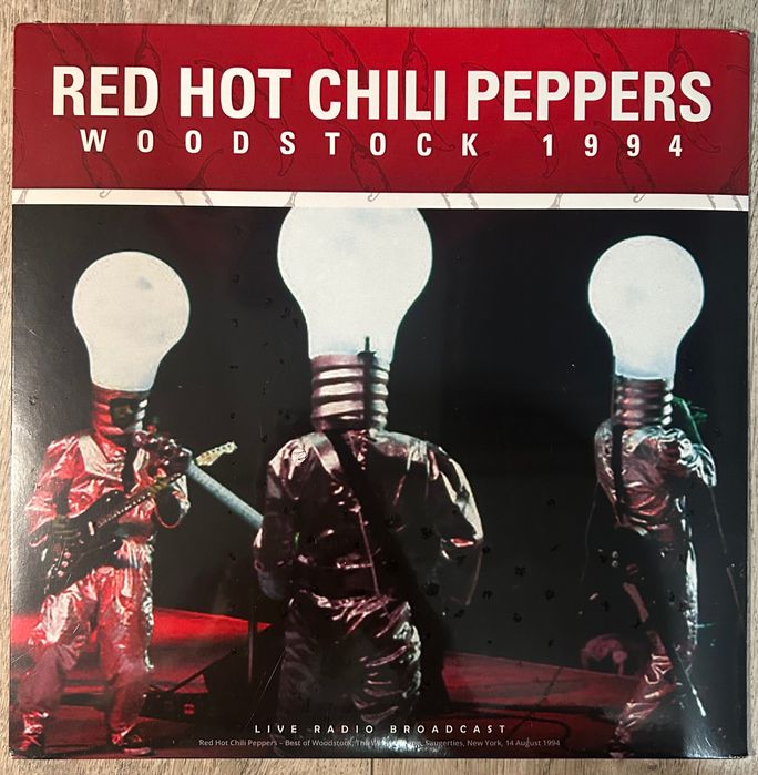 Албум на плоча RED HOT CHILI PEPPERS WOOD STOCK 1 9 9 4
