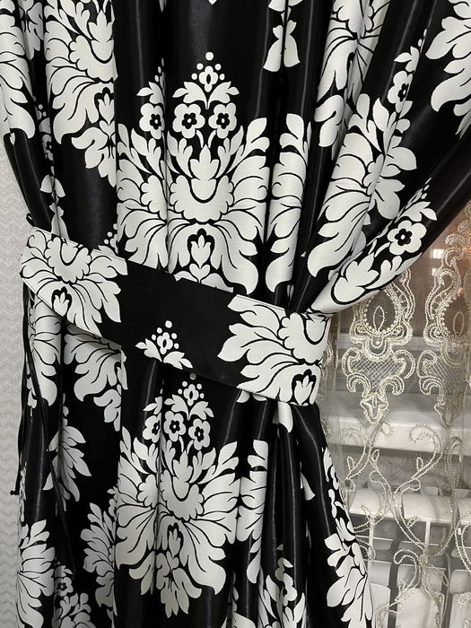 Шторы+ тюль+ ламбрикен